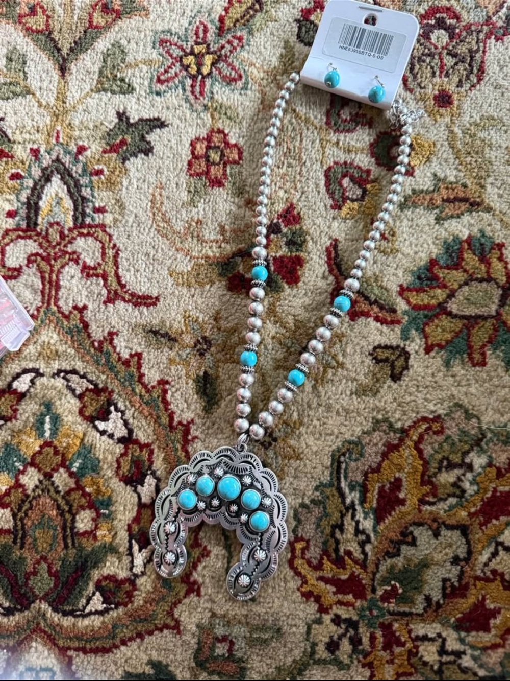 Turquoise and Silver Necklace